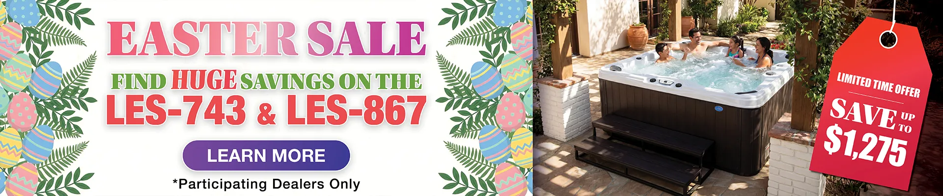 Calspas hot tub being used in a family setting - Weymouth Town